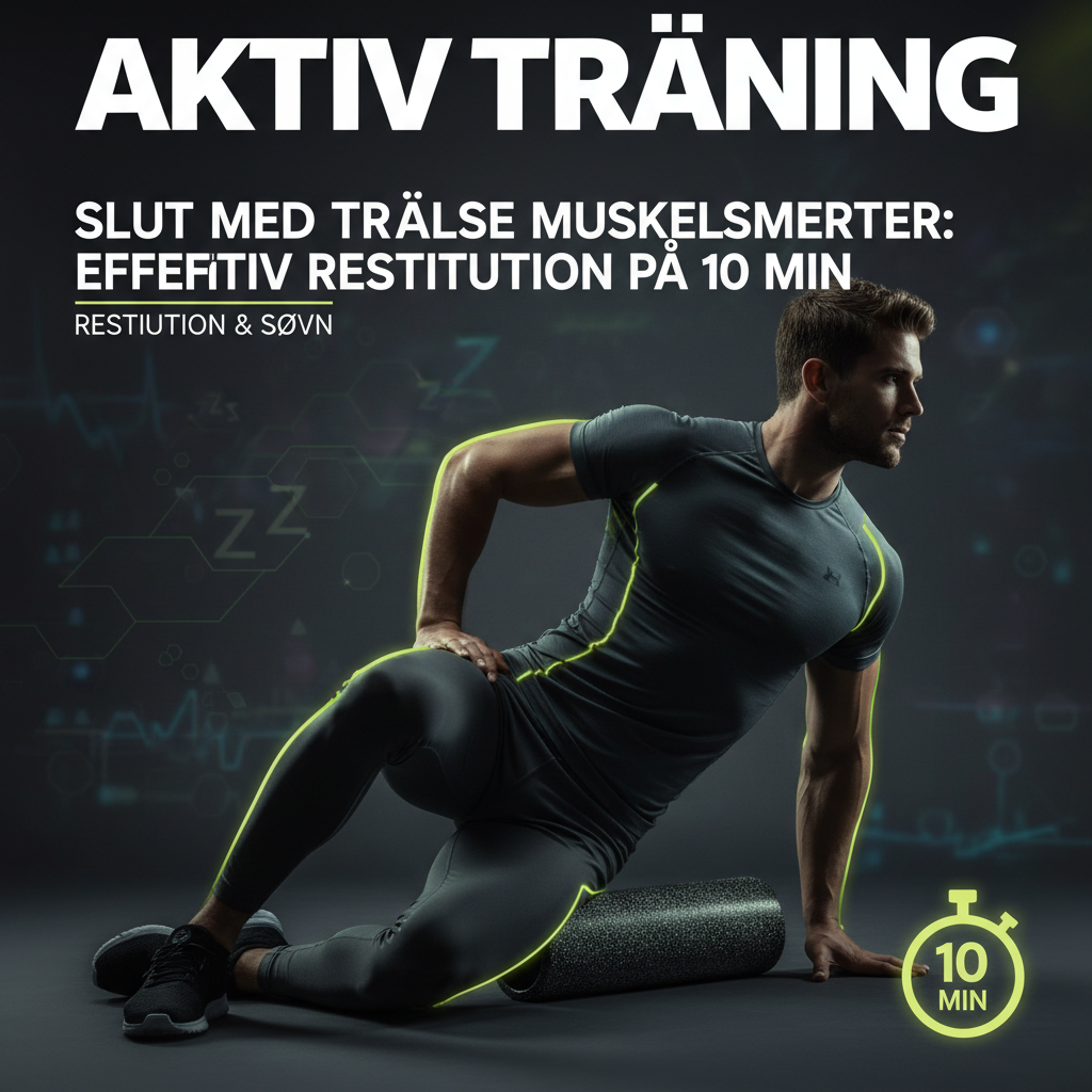 Slut med trælse muskelsmerter: Effektiv restitution på 10 min