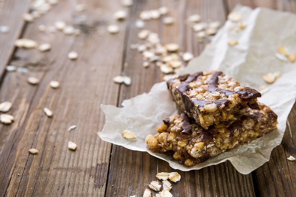 Hjemmelavet proteinbar